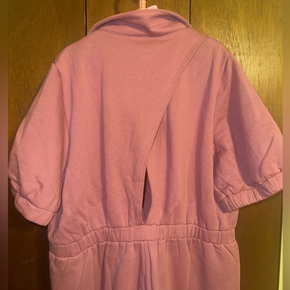 J BROOKS ARLEY SURPLICE BACK JUMPSUIT - OLD ROSE, 3XL - Picture 9 of 13